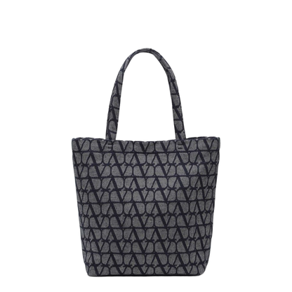 Blue Cotton Tote Bag - Image 3