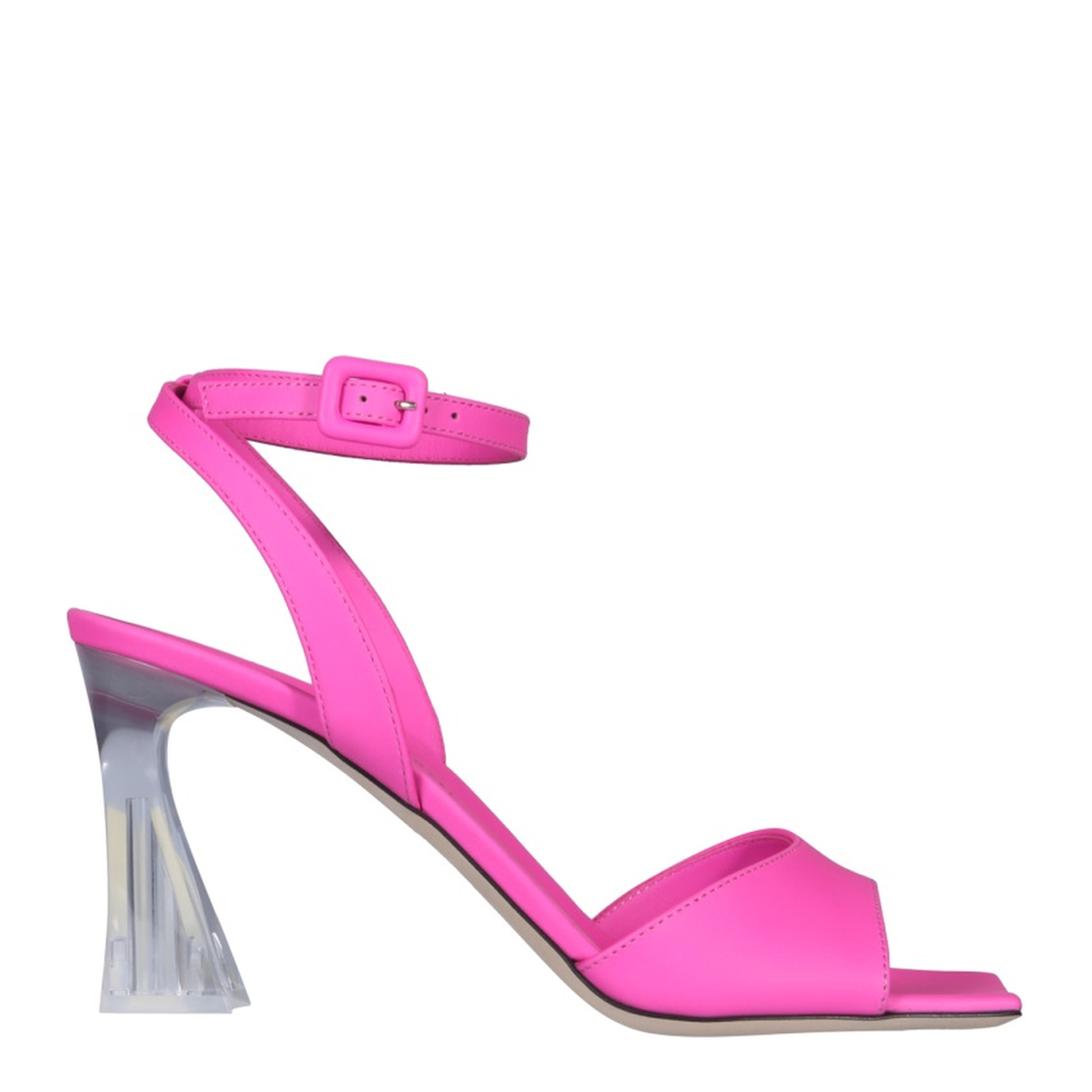 Plexi Heel Sandals - Image 1