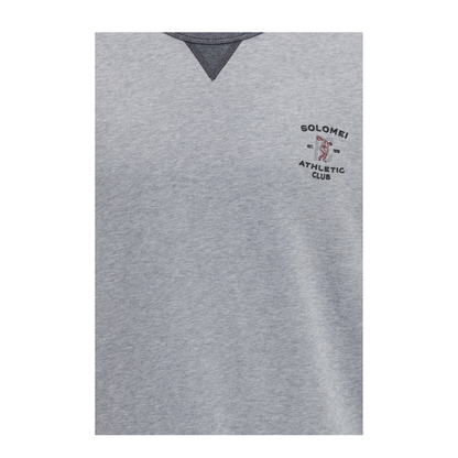 Melange Fabric T-Shirt - Image 3