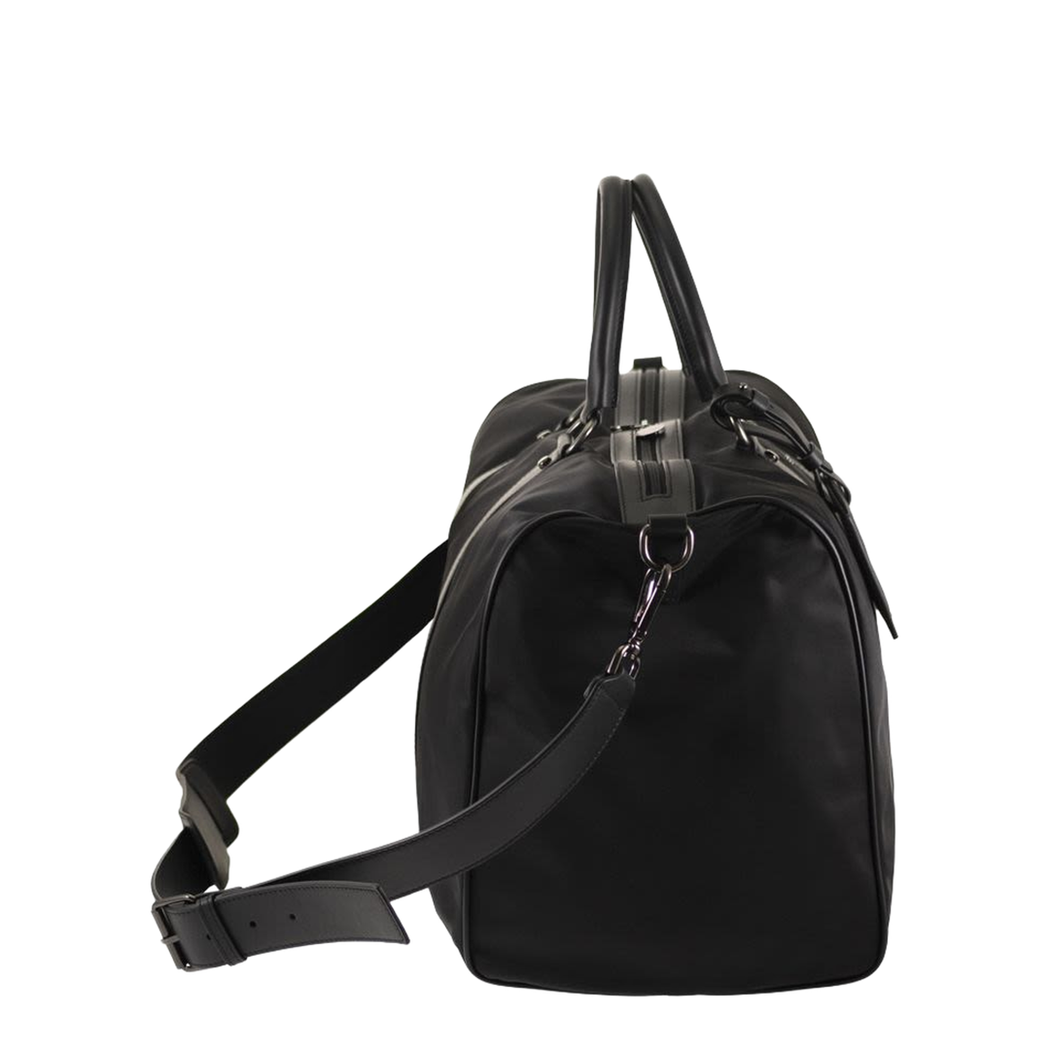 Duffel Bag With Leather Inserts - Image 3