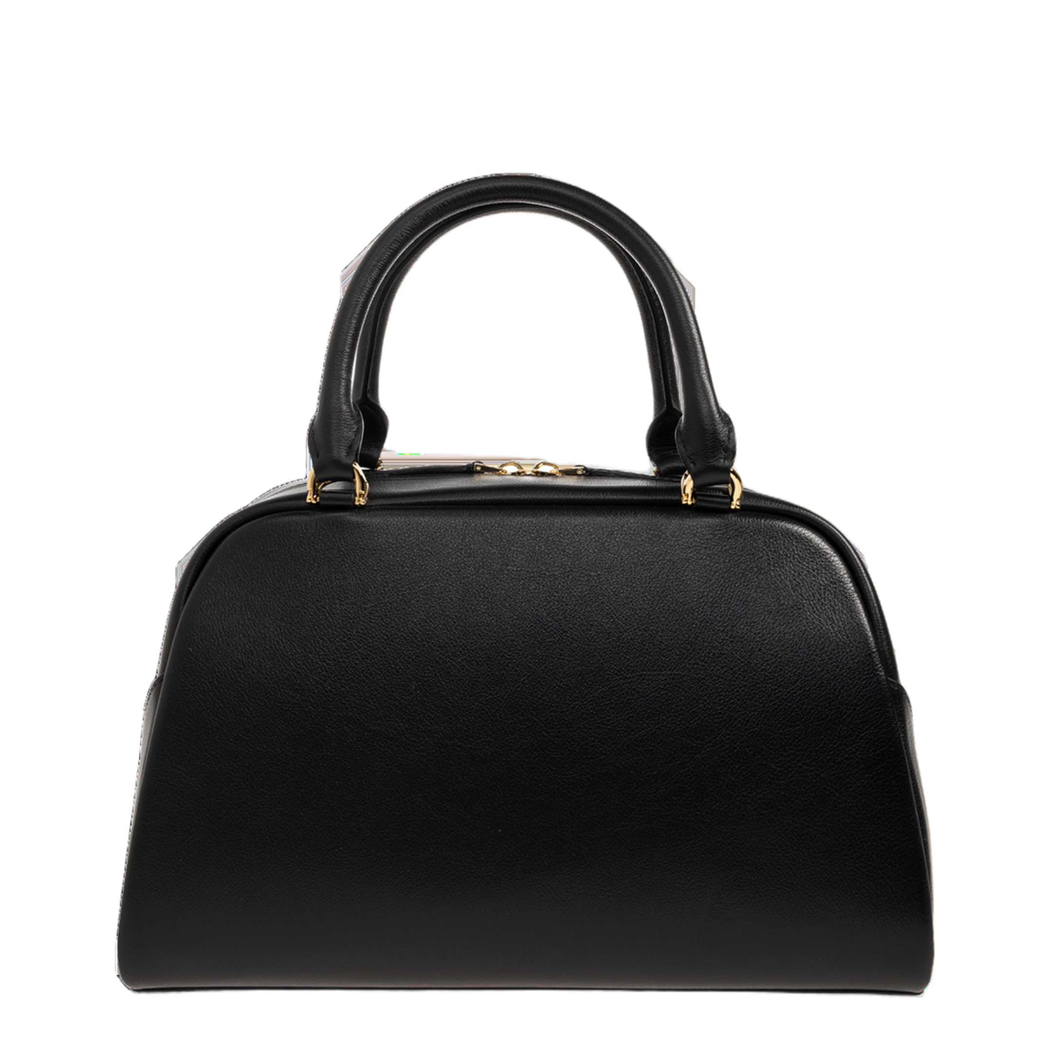 Antigona East-West Calfskin Bowling Bag - Black - Image 3