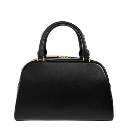 Antigona East-West Calfskin Bowling Bag - Black - Image 3