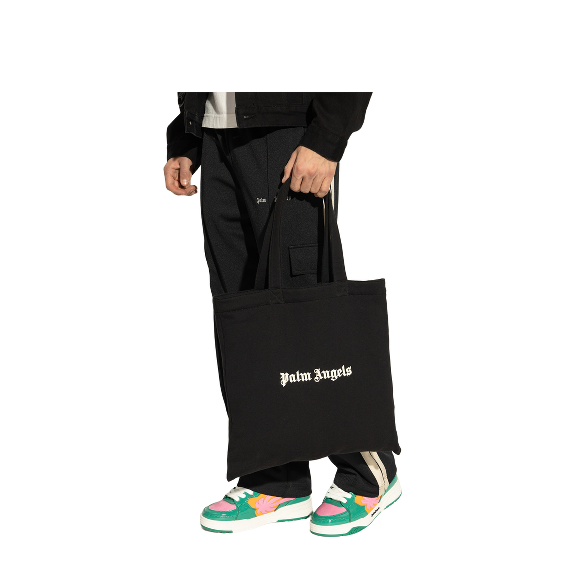 Classic Logo Tote Bag - Black - Image 2
