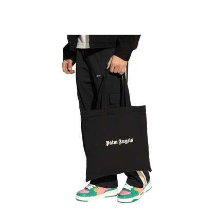 Classic Logo Tote Bag - Black - Image 2