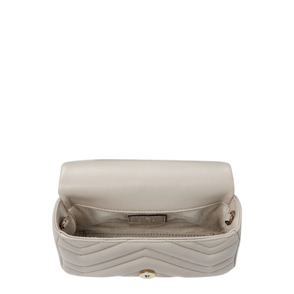 GG Marmont Mini Shoulder Bag Nappa Leather - Light Grey - Image 4