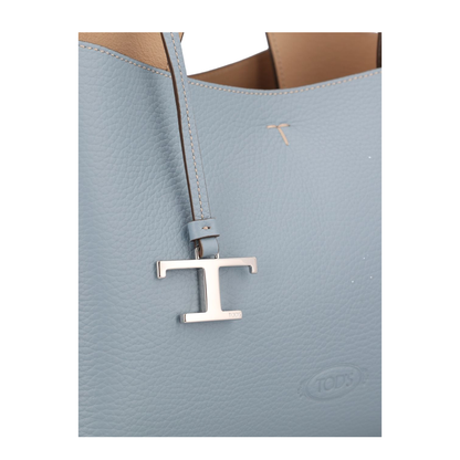 APA Mini Calfskin Top Handle Bag - Azzurro - Image 3