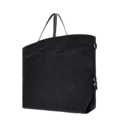Classic Black Shopper Bag - Image 2