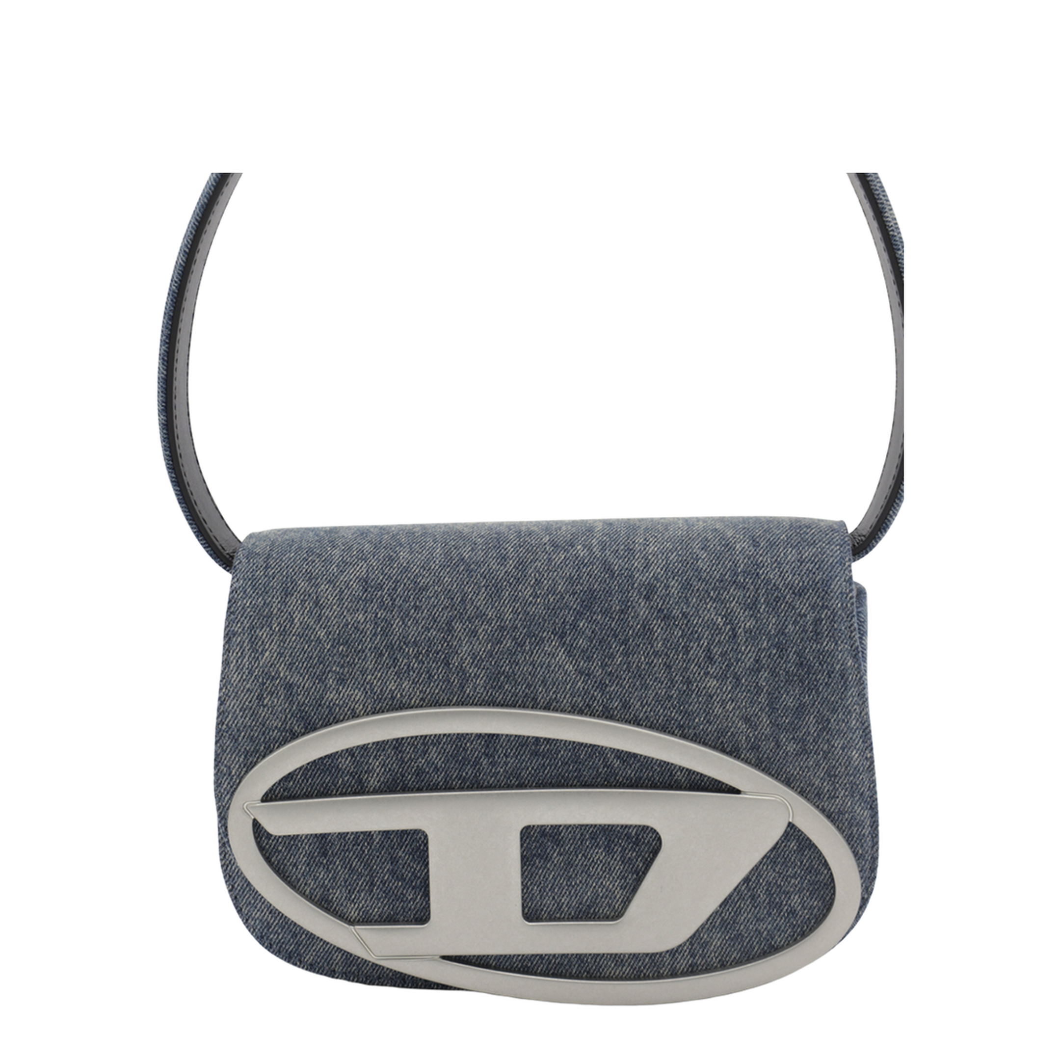 1DR Denim Shoulder Bag - Clear Blue - Image 6