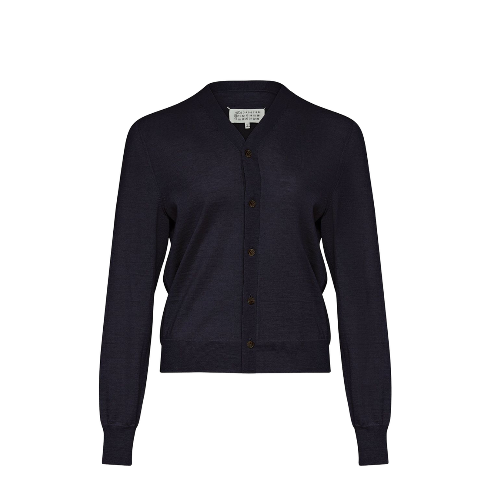 Wool V-Necked Cardigan - Image 1