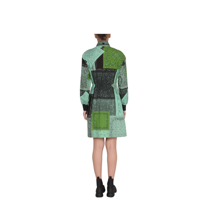 Dress with Paisley Pattern - Image 3