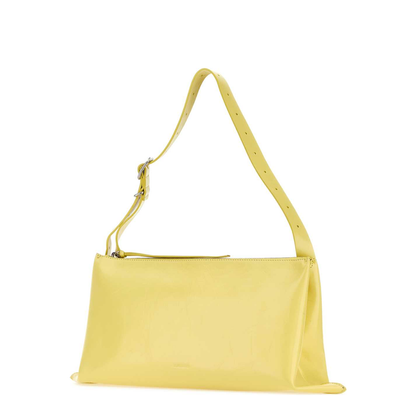 Yellow Leather Shoulder Bag - Image 2