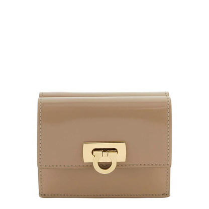 Clasp Wallet, Gold Hardware - Image 1