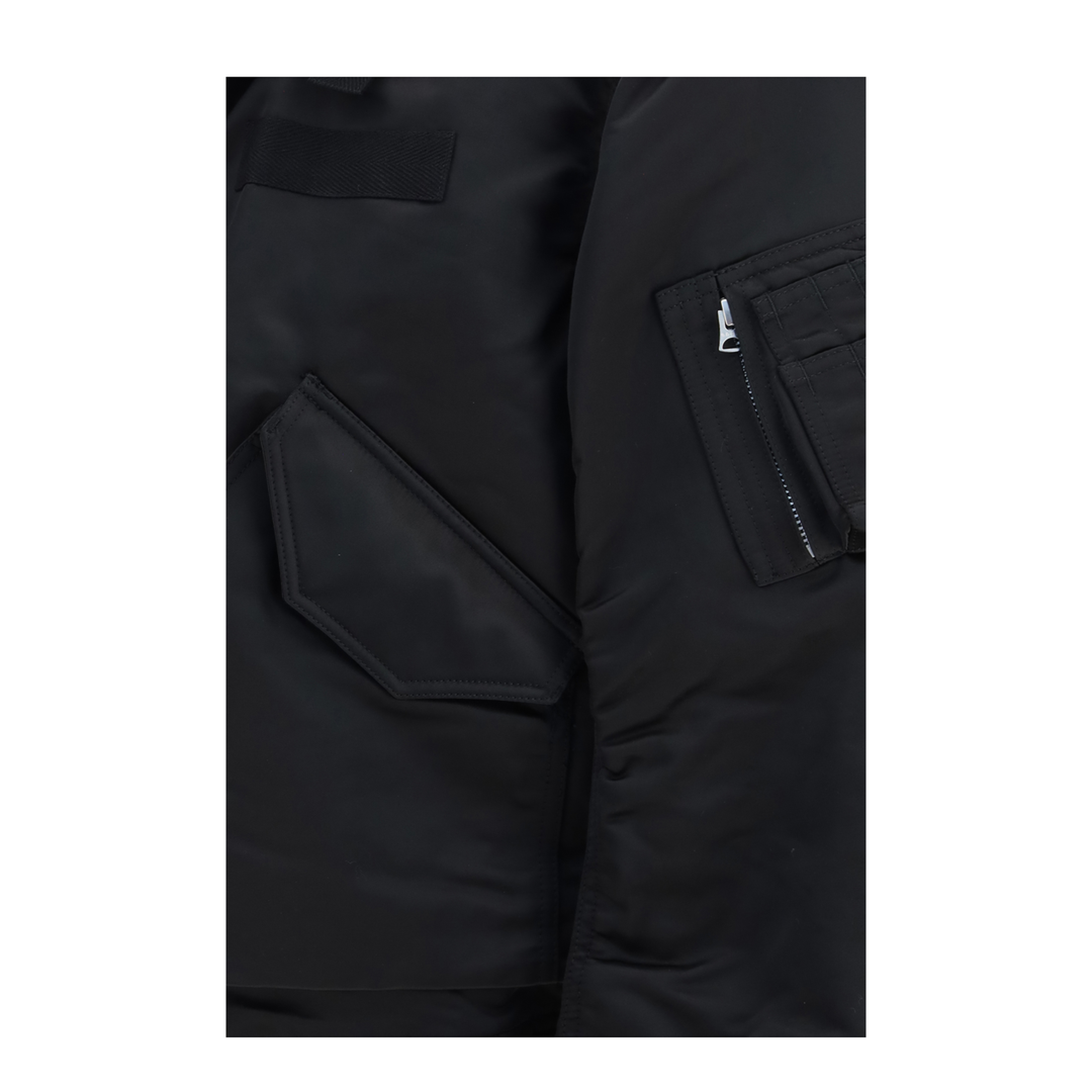 Cotton Chino and Nylon Twill Double Jacket - Image 4