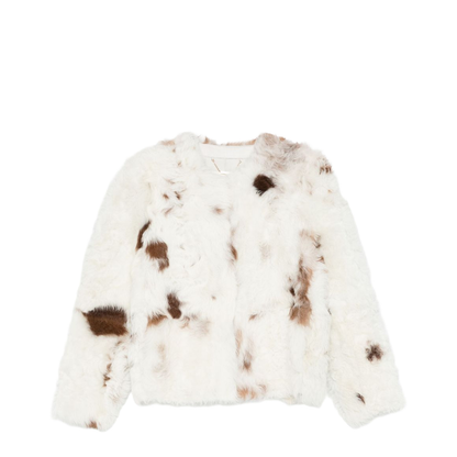 Hypnotic Spot Shearling Jacket - Image 1