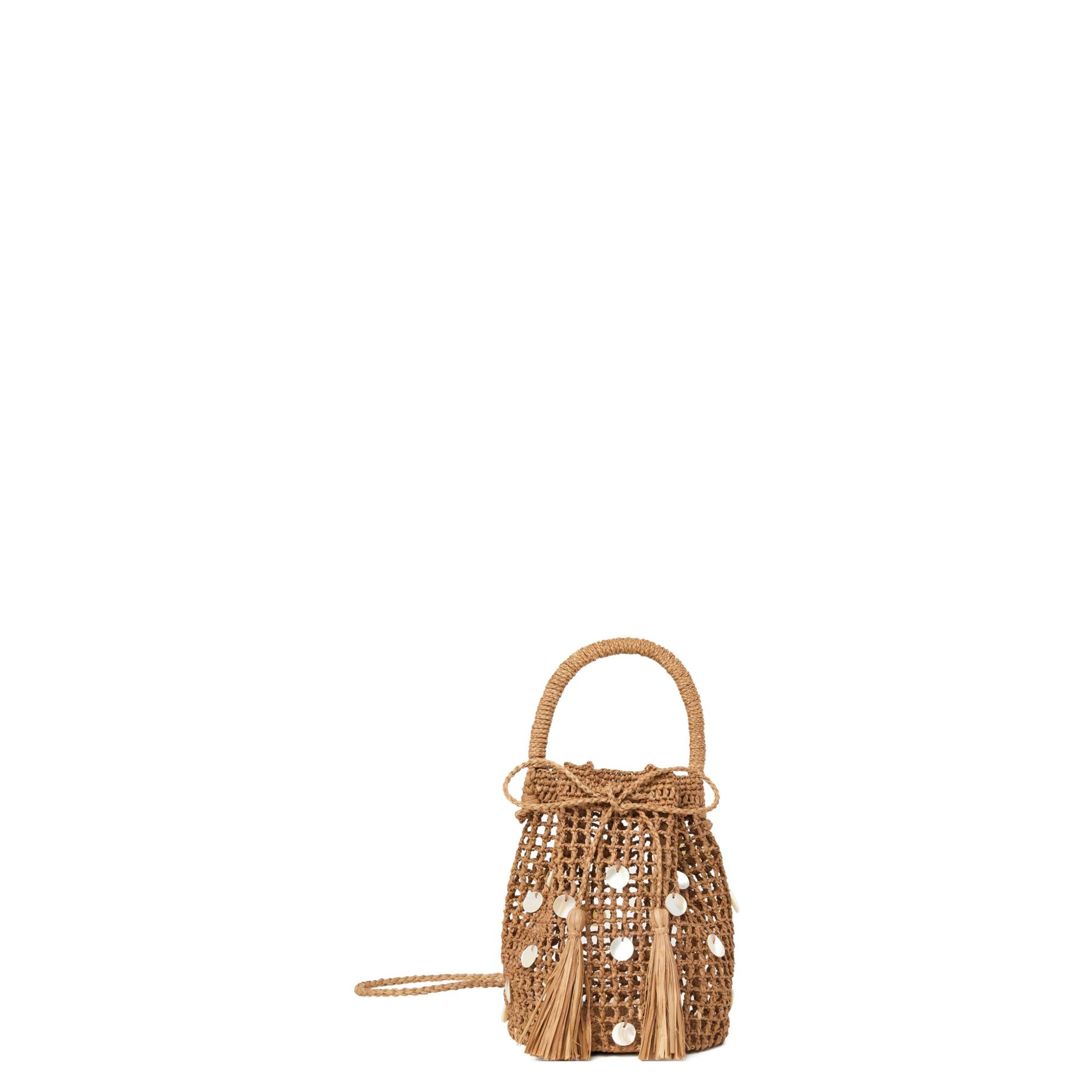 Rafia Bucket Bag - Image 1