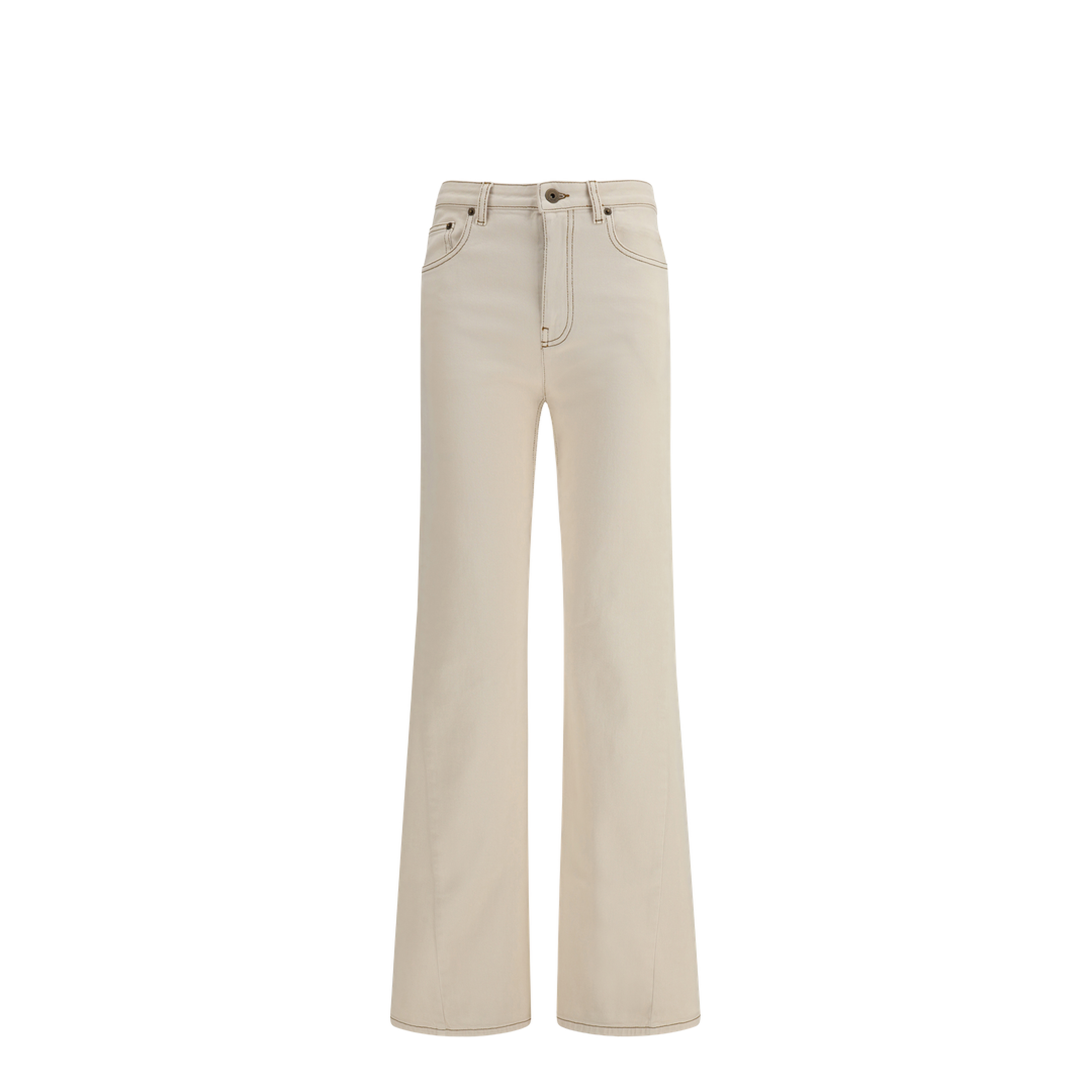 High-waisted Bootcut Jeans - Image 1