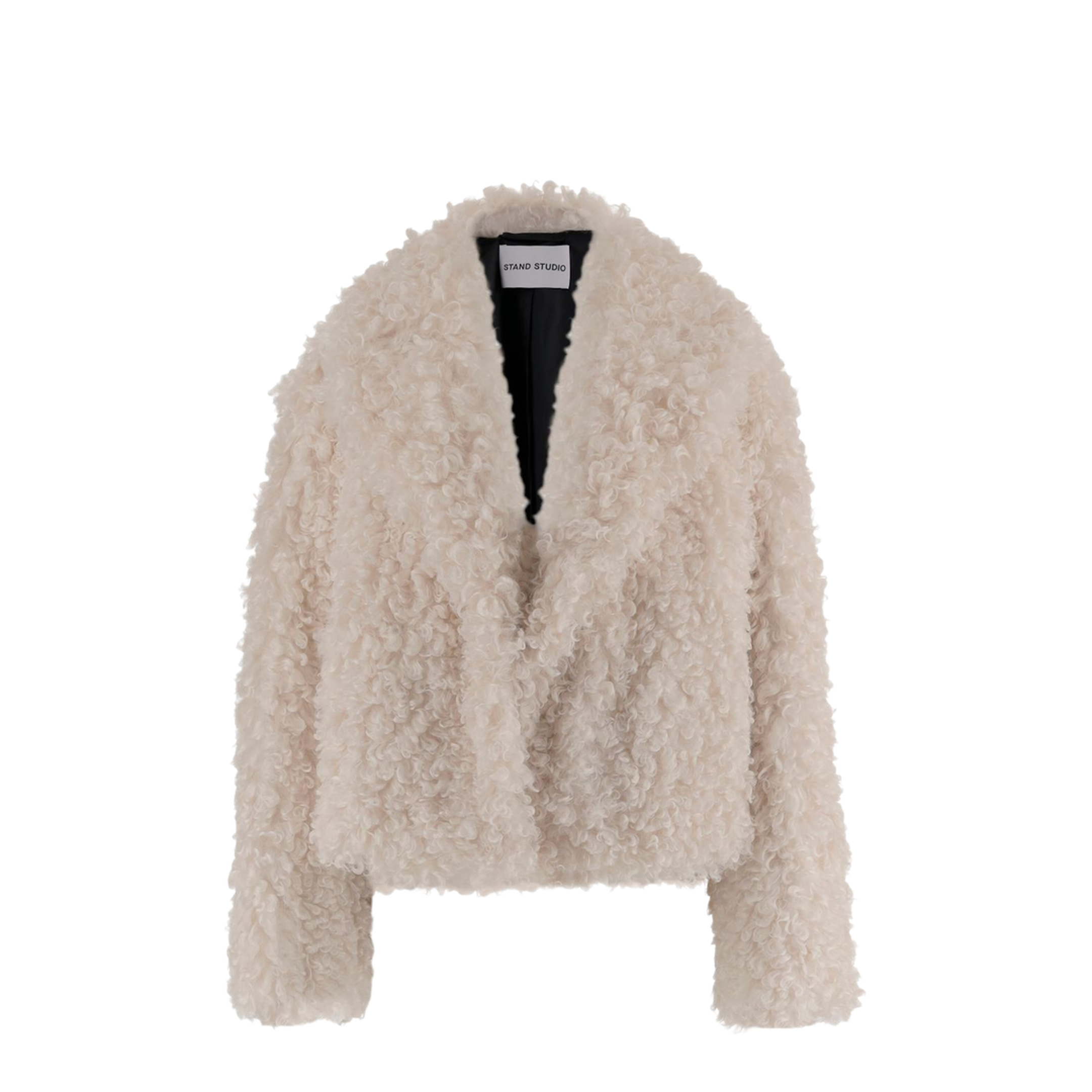 White Wool Coat - Image 1