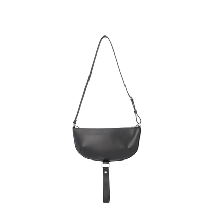 Holy Eclipse Medium Calf Leather Shoulder Bag - Black - Image 3