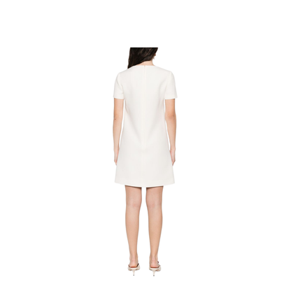 Wool And Silk Blend Short Dress - Image 5