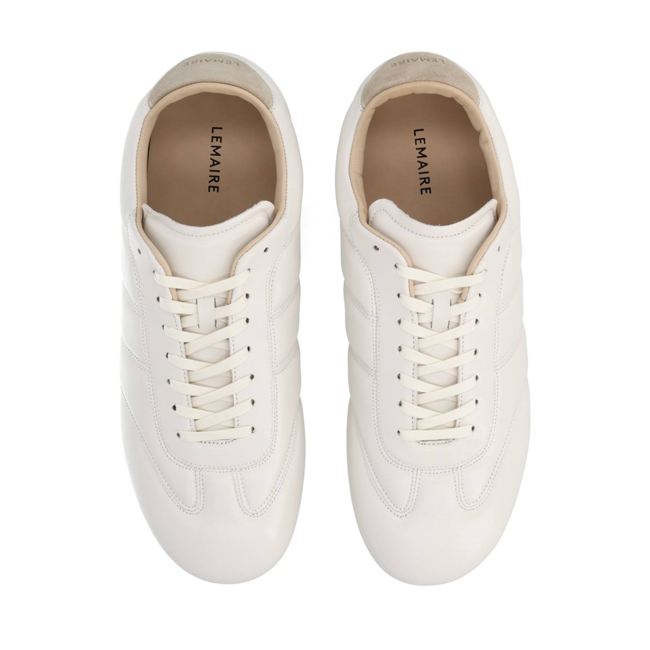 White Leather Sneakers - Image 4