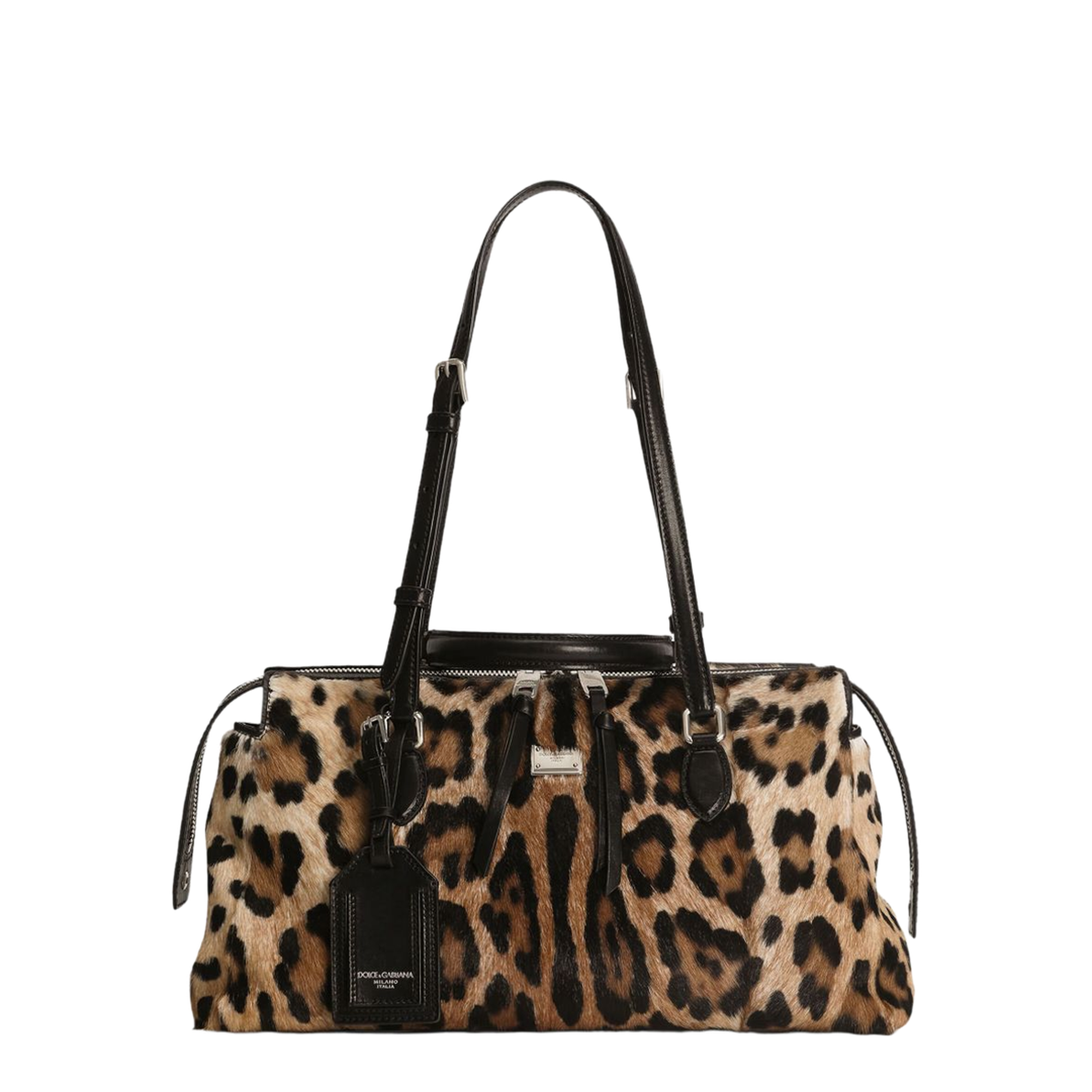 Vittoria Kid Goat Leather Shoulder Bag - Multicolor - Image 3