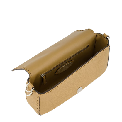 Fendi Ff Plaque Foldover-top Shoulder Bag - Image 5