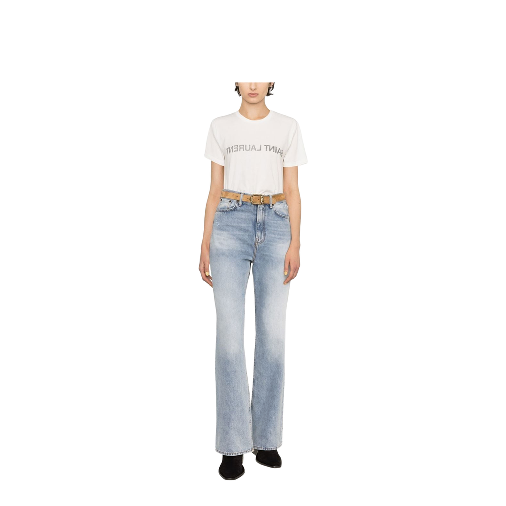 Reverse Logo-Print T-Shirt - Image 4