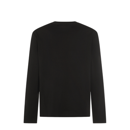 Black Cotton T-Shirt - Image 5