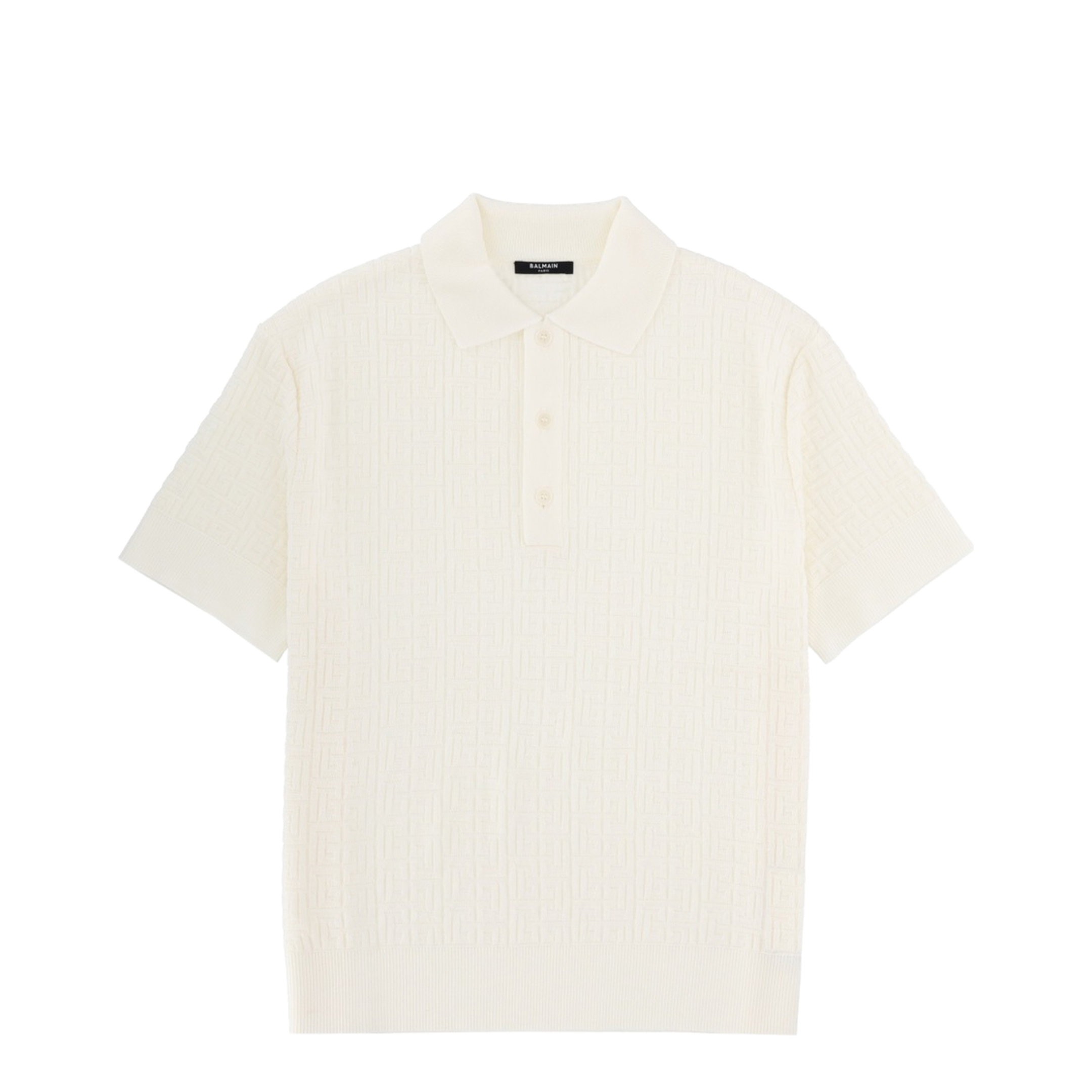 Monogram Jacquard Polo Shirt - Image 1