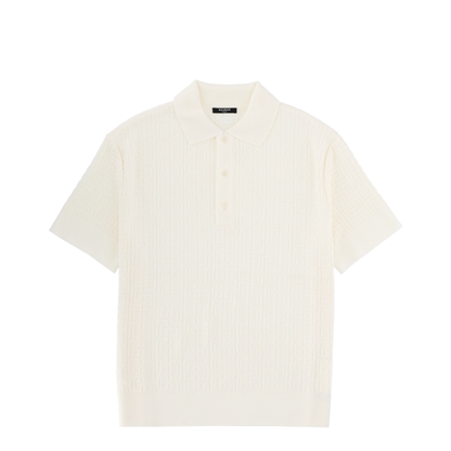 Monogram Jacquard Polo Shirt - Image 1