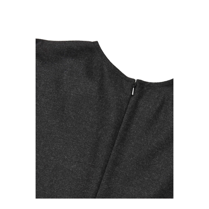 Dolman Wool Midi Dress - Image 3