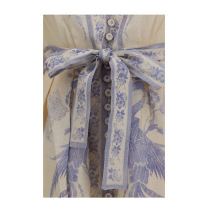 Indra Plunge Mini Dress - Image 3
