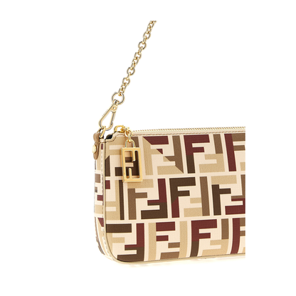 Baguette Ff fabric Pouch - Multicolour - Image 5