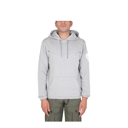 Sweatshirt with Embroidered Skull - Image 1