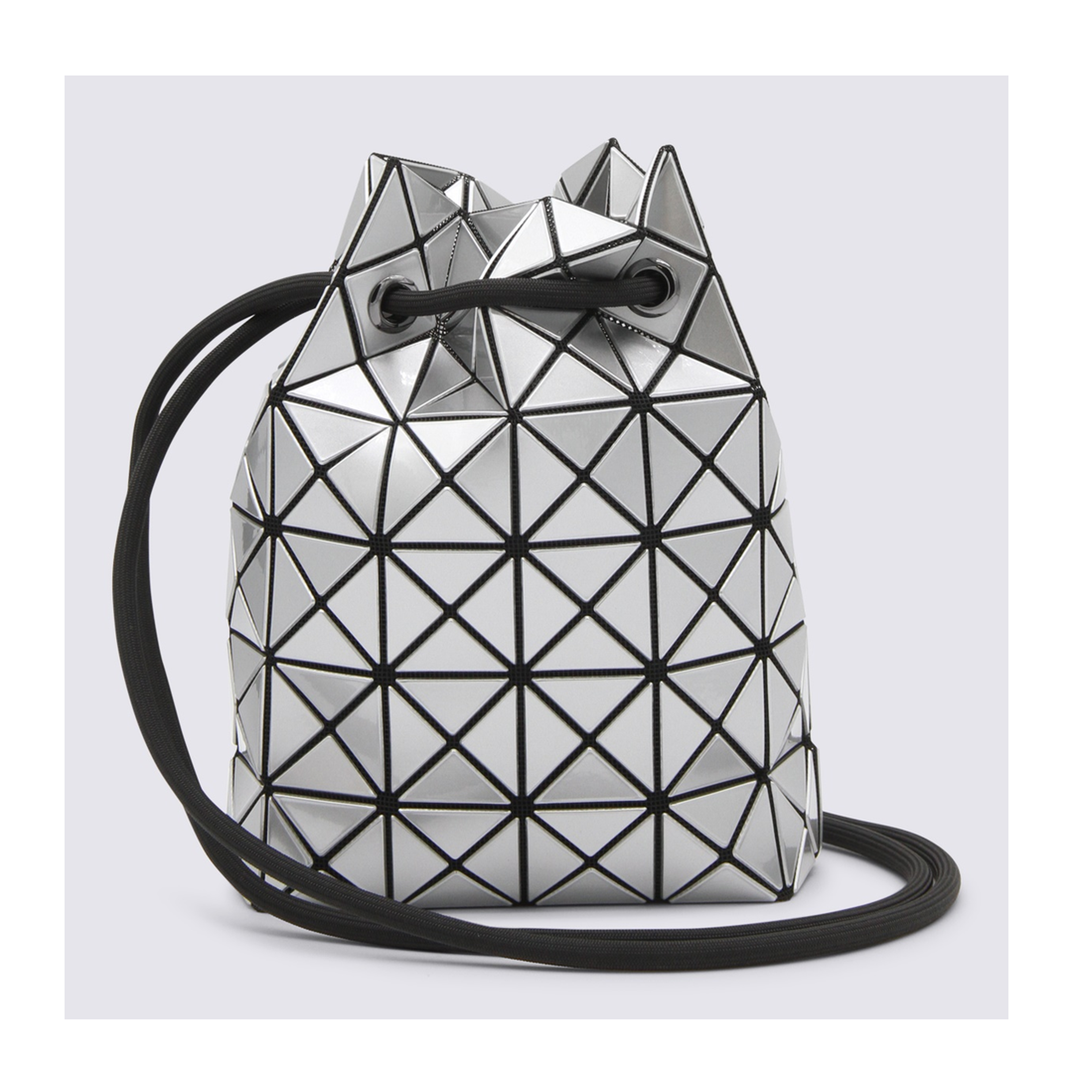 WRING PVC Bucket Bag - Silver (no.91) - Image 6