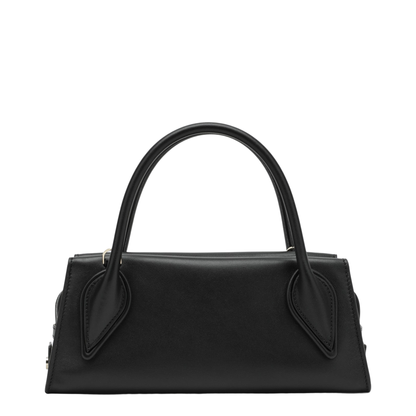 Venus Crossbody Bag in Black Calf Leather - Image 2