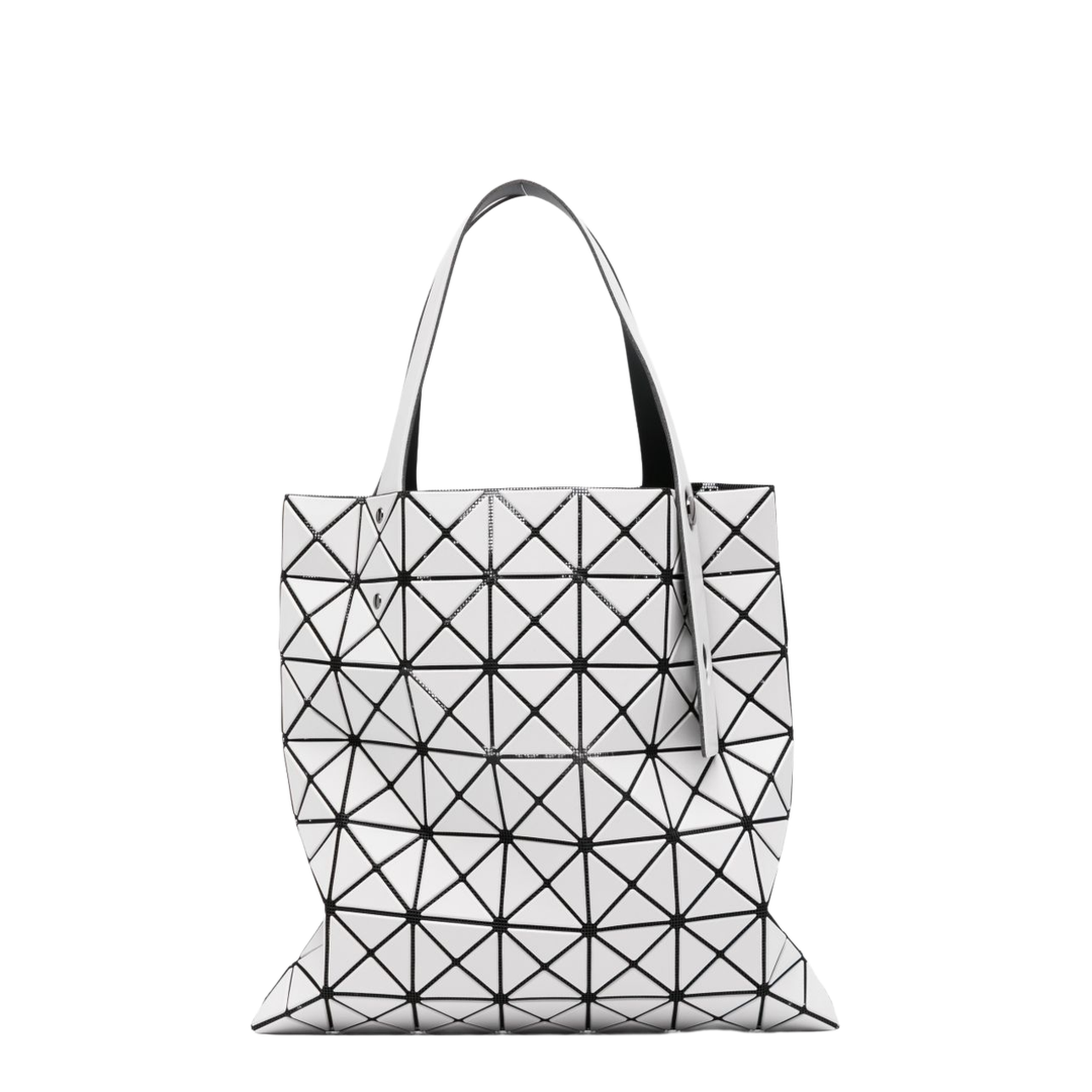 Prism Matte Small Tote Bag - Light Grey - Image 1