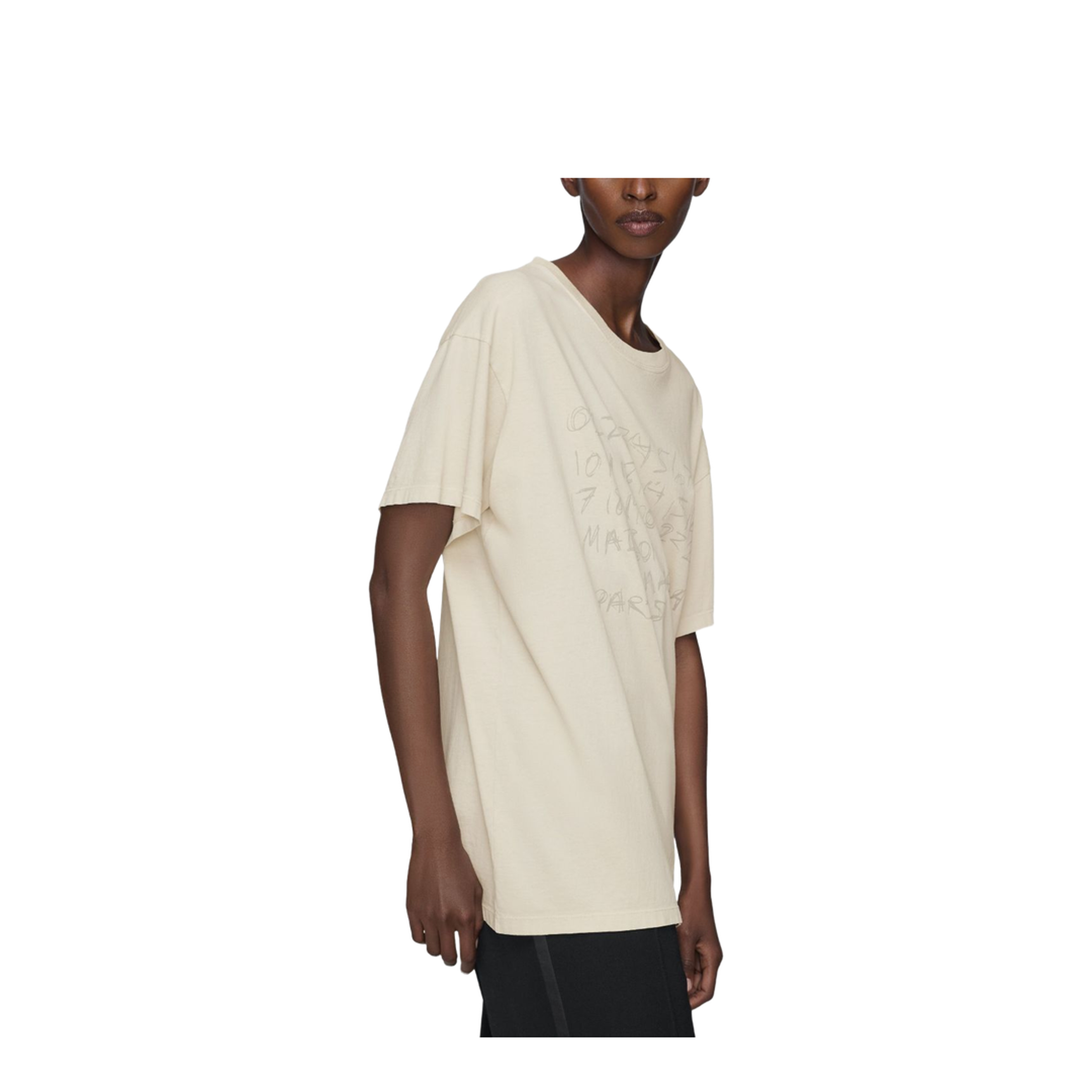 Numeric Sand-Coloured Cotton T-Shirt - Image 4
