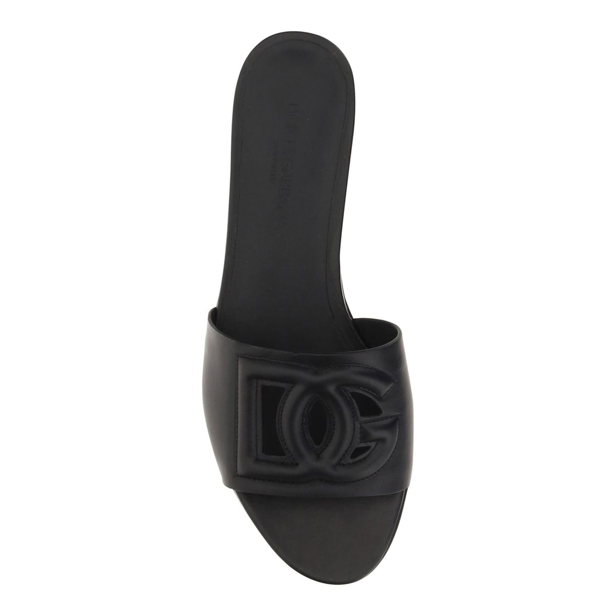 Calfskin Slides with DG Millennials Logo - Image 4