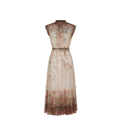 Alchemy Flutter Dress - Pink - Image 4