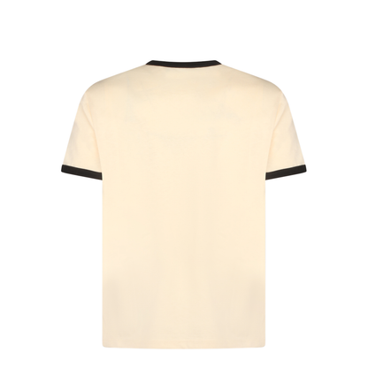 Beige Cotton T-Shirt - Image 4