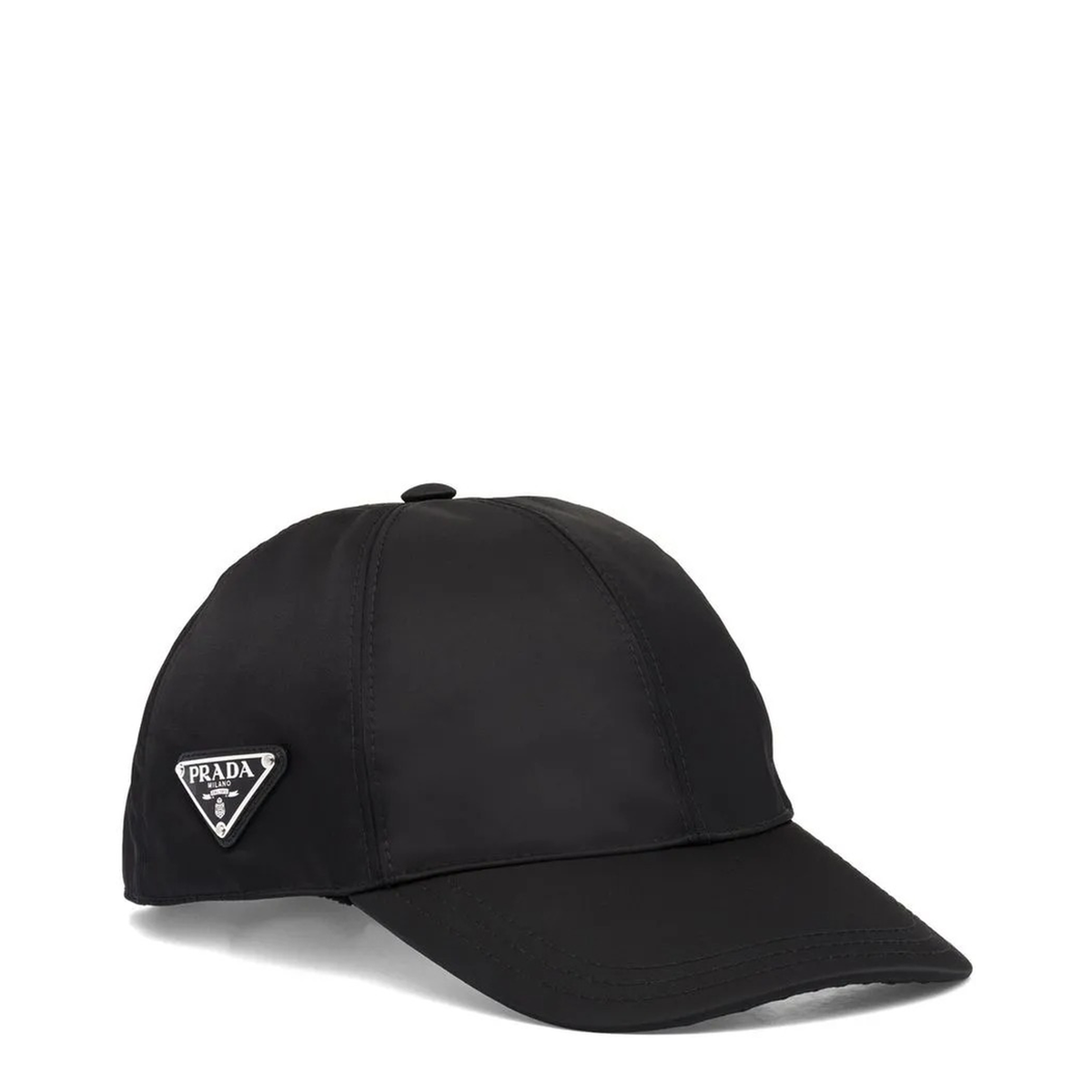 Black Nylon Baseball Cap - Image 2