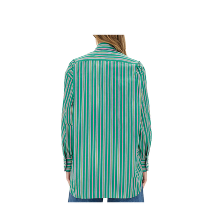 Jacquard Shirt Green - Image 3