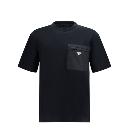 Pocket T-shirt with logo - Image 1