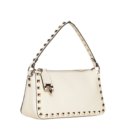 Rockstud Small Leather Shoulder Bag - Image 3