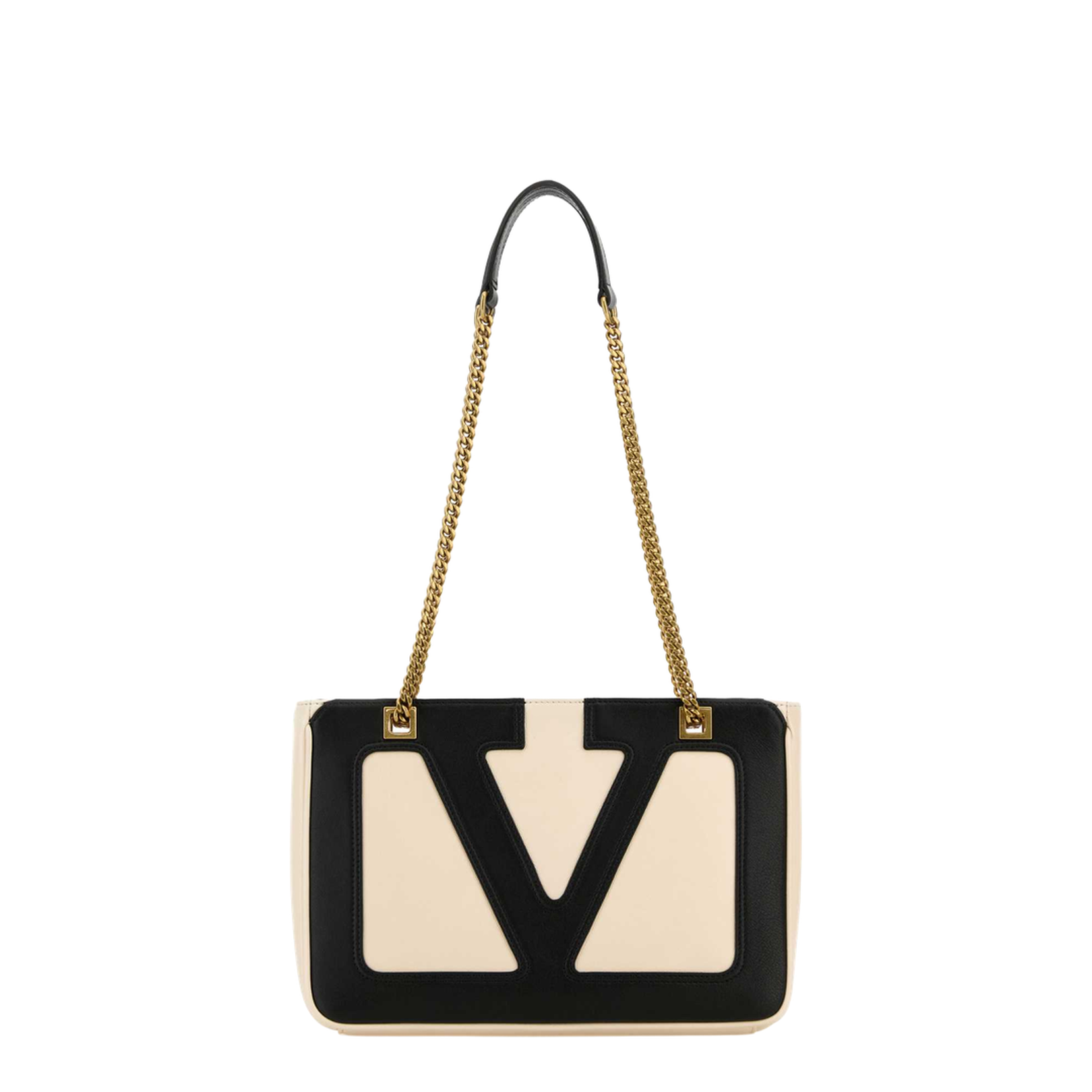 Ivory Nappa Leather Small Viva Superstar Shoulder Bag - Image 1