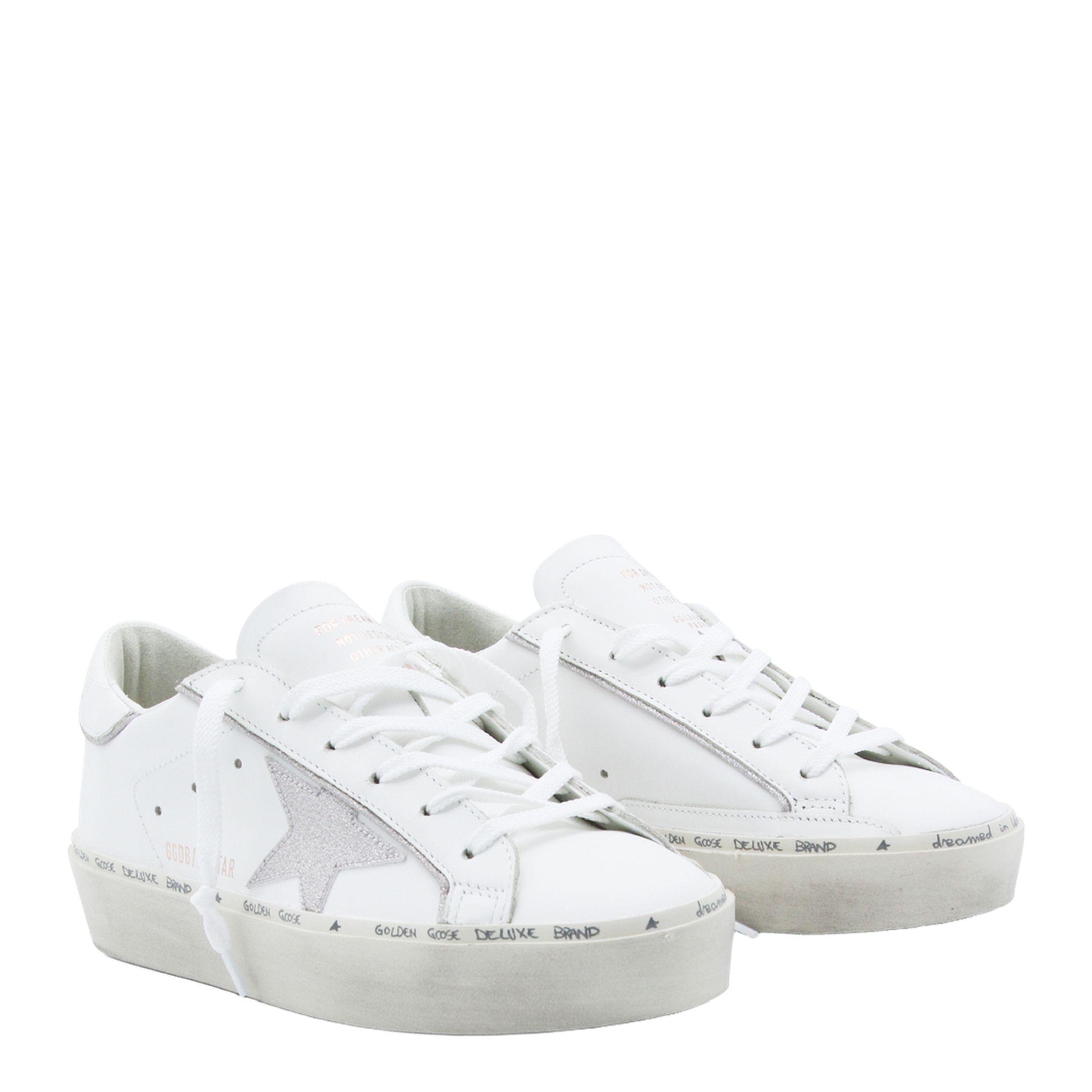 White Leather Sneakers - Image 4