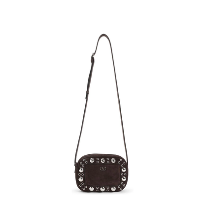 Nellcôte Suede Shoulder Bag Brown - Image 1