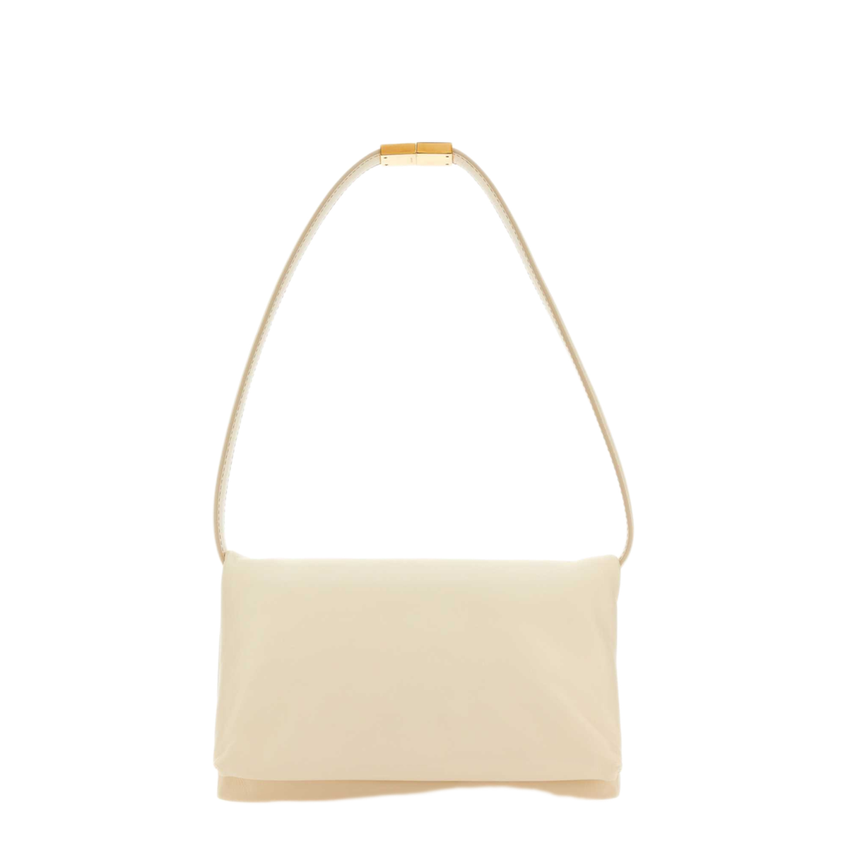 Prisma Small Calf Leather Shoulder Bag - Ivory - Image 1
