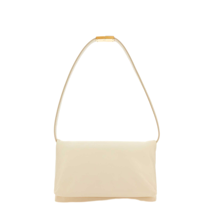 Prisma Small Calf Leather Shoulder Bag - Ivory - Image 1